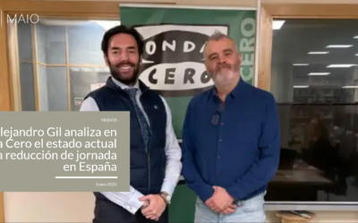 Alejandro Gil analiza en Onda Cero el estado actual de la reducción de jornada en España