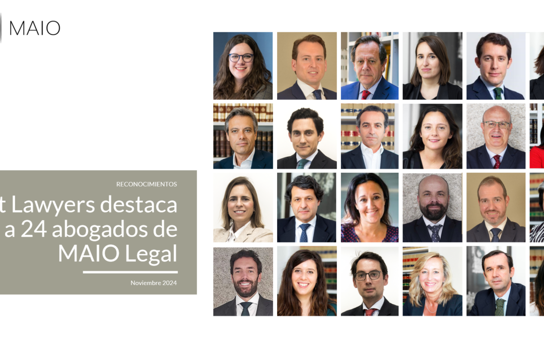 24 abogados de MAIO Legal reconocidos en la edición 2025 de Best Lawyers