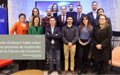 Javier Echávarri imparte una sesión sobre los procesos de comprobación e inspección tributaria en la Cámara de Comercio de Zaragoza