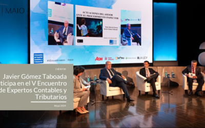Javier Gómez Taboada participa en el V Encuentro de Expertos Contables y Tributarios