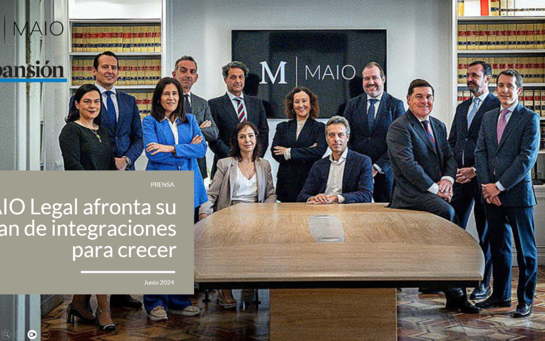 MAIO Legal afronta su plan de integraciones para crecer